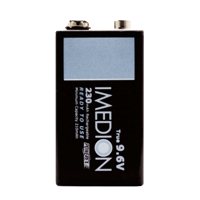 Maha Powerex IMEDION 9V 230mAh True 9.6V Rechargeable NiMH Batte