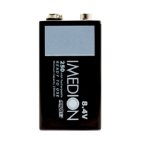 Maha Powerex Imedion 8.4V 250mAh 9V Rechargeable NiMh Battery