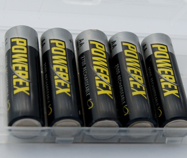 Powerex Rechargeable 2700mAh AA Battery (5pk) for SB800