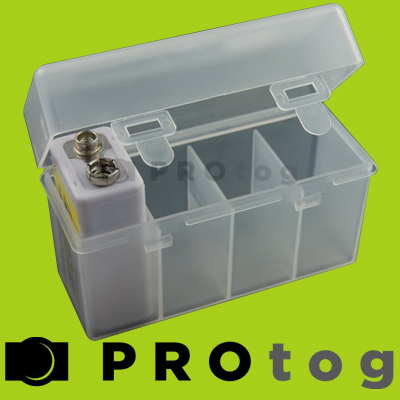 (v battery case open position