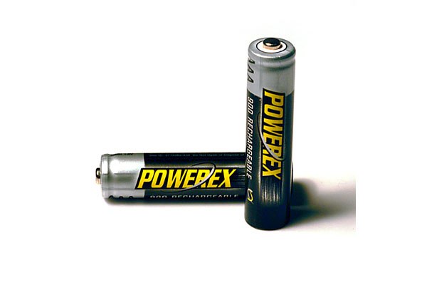 Maha Powerex NiMh AAA rechargeable batteries 1000mAh 2pk