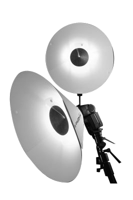 46cm Speedlight Flash Beauty Dish Portrait Photography