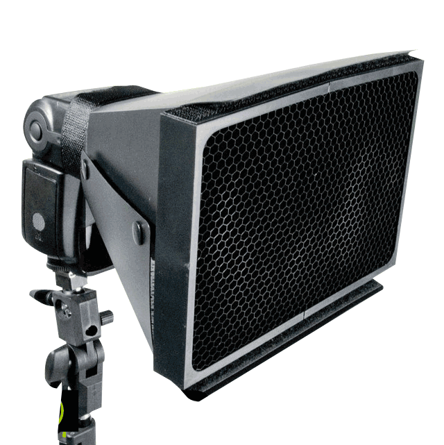Portable Photographic Flash Modifier Honeycomb Grid