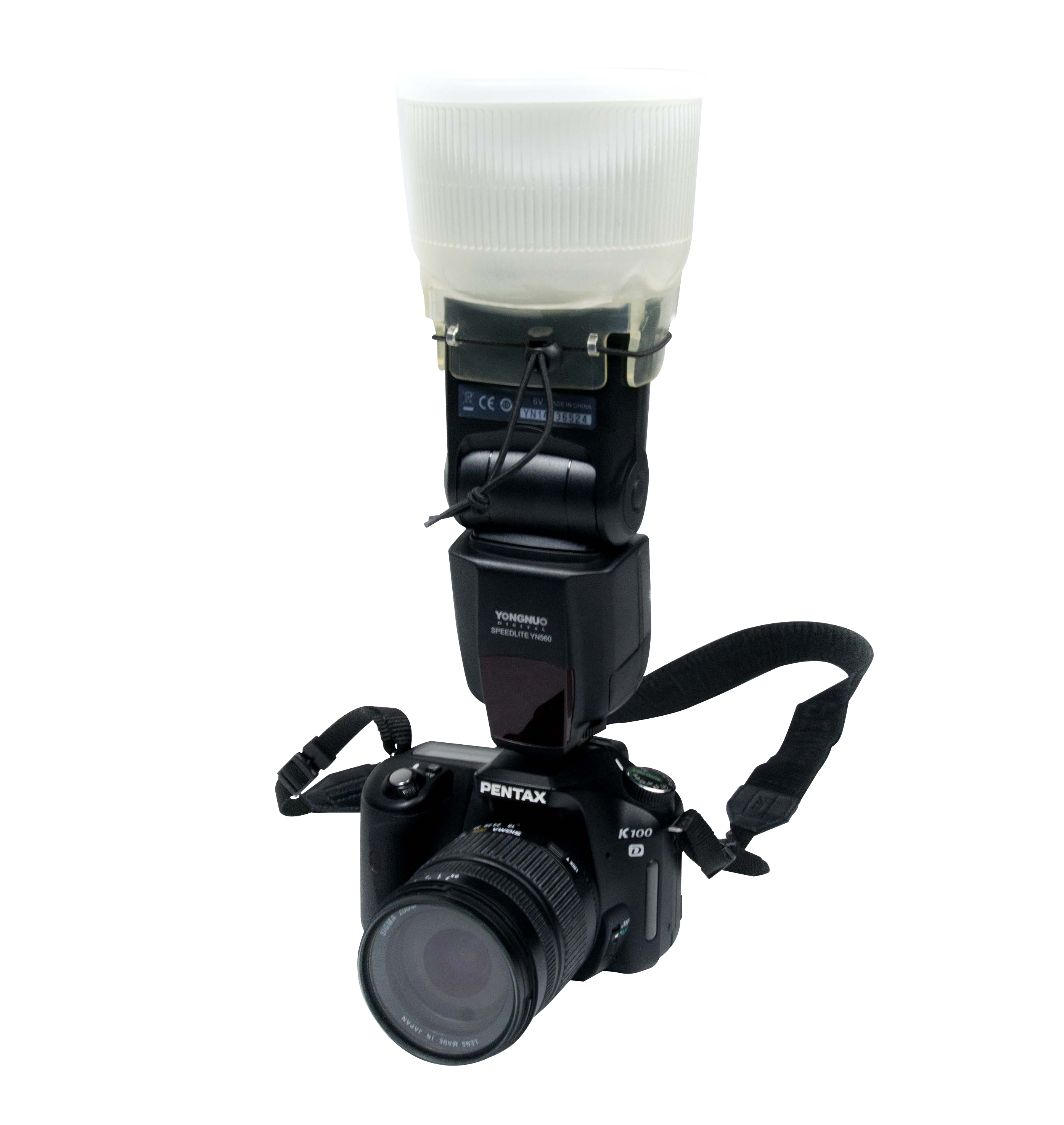 Light Sphere Flash Diffuser Fong Style for 580EX II