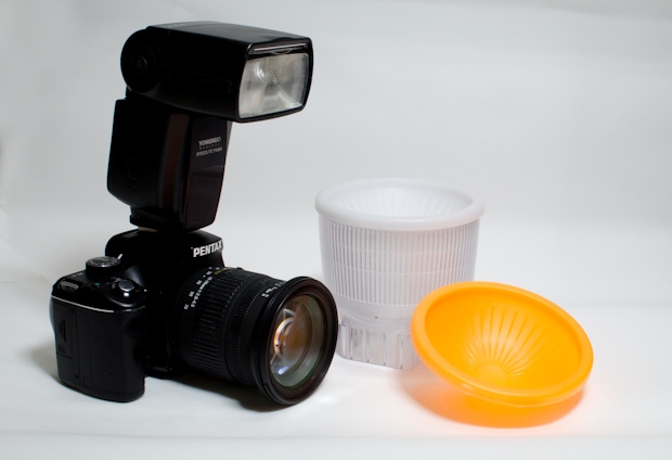 Light Sphere Flash Diffuser Fong Style for 580EX II YN560 YN565
