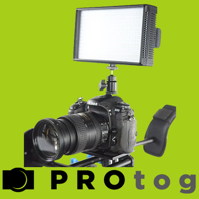 312 LED Light Continous Lighting Video Dimmable DSLR Camera Ligh