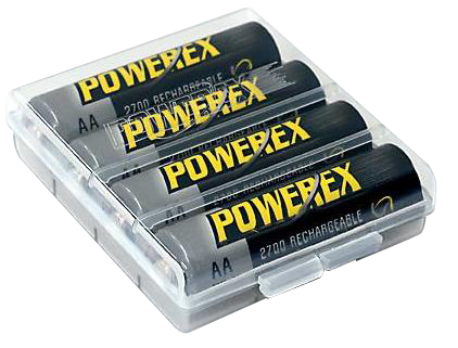 Maha Powerex 2700mAh NiMh AA rechargeable Batteries (4pk) Maha Powerex 2700mAh NiMh AA rechargeable Batteries (4pk)