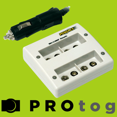 Maha Powerex C490F 9V 4 bank Charger