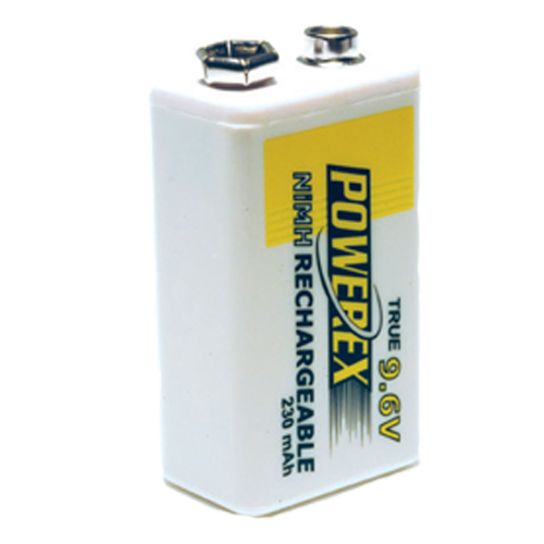Maha PowerEx 9.6V230 9V 230mAh Rechargeable NiMh Battery