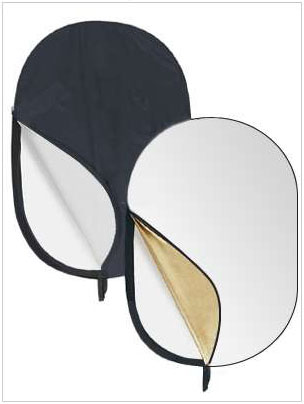 PROtog 5 in 1 Photographic Reflector White/Silver/Gold/Black/Tra