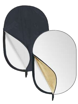 PROtog 5 in 1 Photographic Reflector White/Silver/Gold/Black/Tra