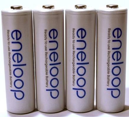 Sanyo Eneloop 2000mAh rechargeable AA (4pk)