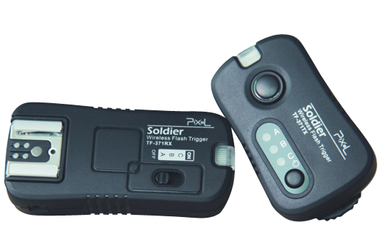 Pixel Soldier TF-371 Flash Grouping Trigger & Receiver for Canon