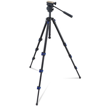 Handycam Video Tripod with semi fluid panhead
