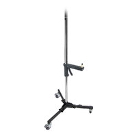 Kupo 390M Steel column studio roller stand with sliding arm