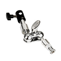 Kupo KS-019 Swivel Extension Arm, Hex Stud to 5/8-in (16mm) Receiver