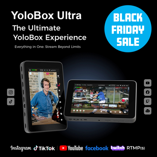 Yololiv Yolobox Ultra all-in-1 Livestreaming Encoder and Monitor